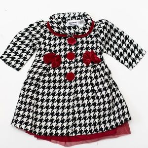 Blueberi Boulevard Dresses - Blueberi Blvd Baby Girl 2pc Dress Set 12m Blueberi Boulevard Dresses - Blueberi Blvd Baby Girl 2pc Dress Set 12m